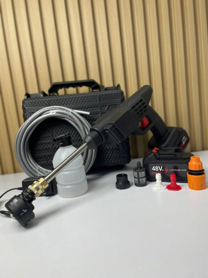 Hidrolavadora Portátil Recargable Boquilla 6 chorros