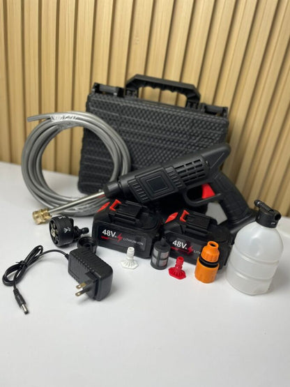 Hidrolavadora Portátil Recargable Boquilla 6 chorros