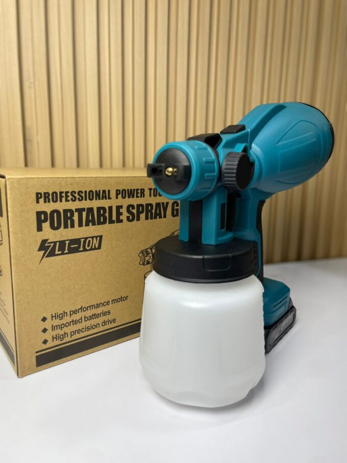 Pistola de pintura inalámbrica