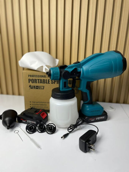 Pistola de pintura inalámbrica