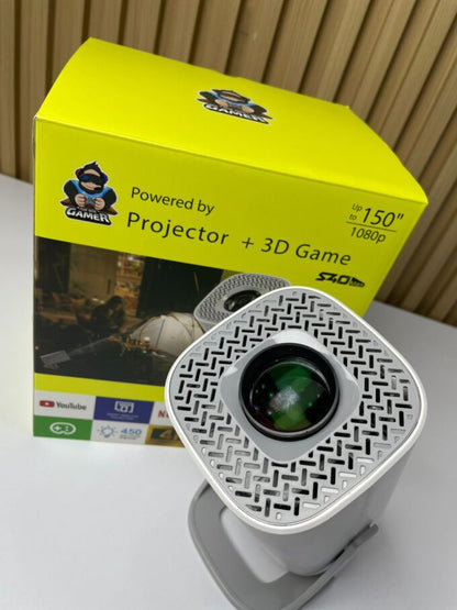 Proyector 2 En 1 Con Videojuegos S40 MAX