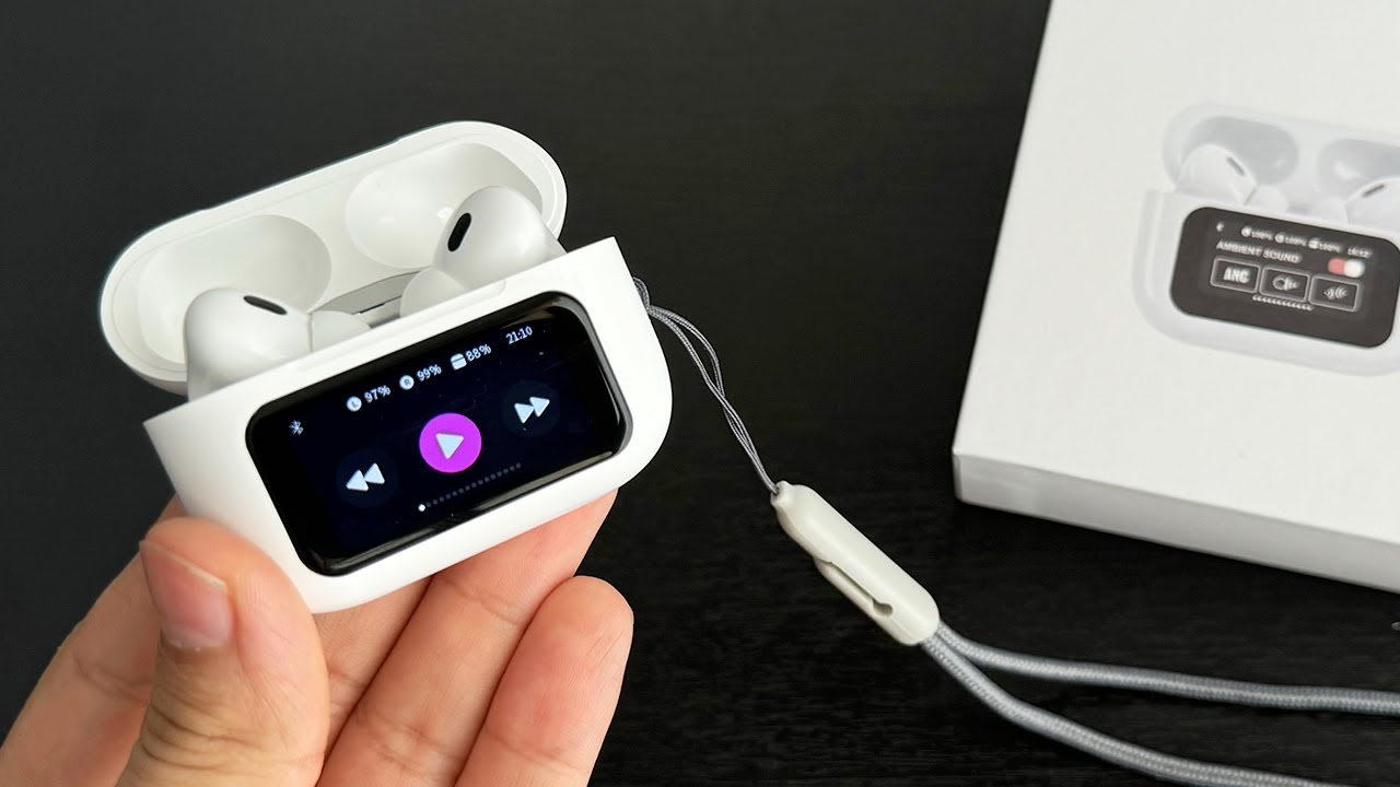 Audífonos Airpods Pro con pantalla