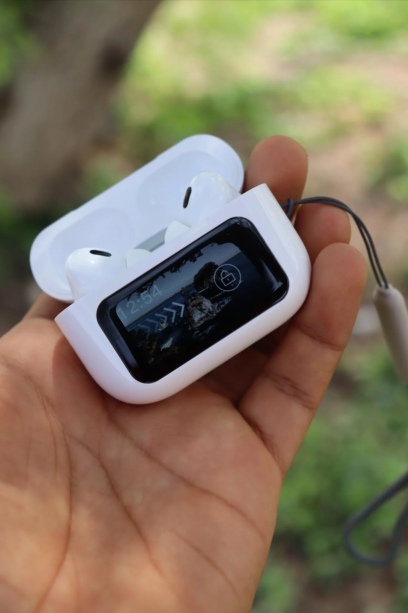 Audífonos Airpods Pro con pantalla